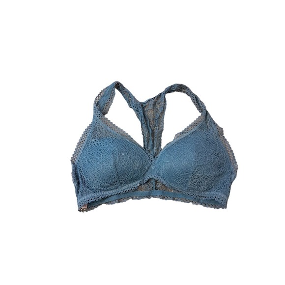 Victoria's Secret Blue Lave Racerback Bralette Sz M - Picture 1 of 3